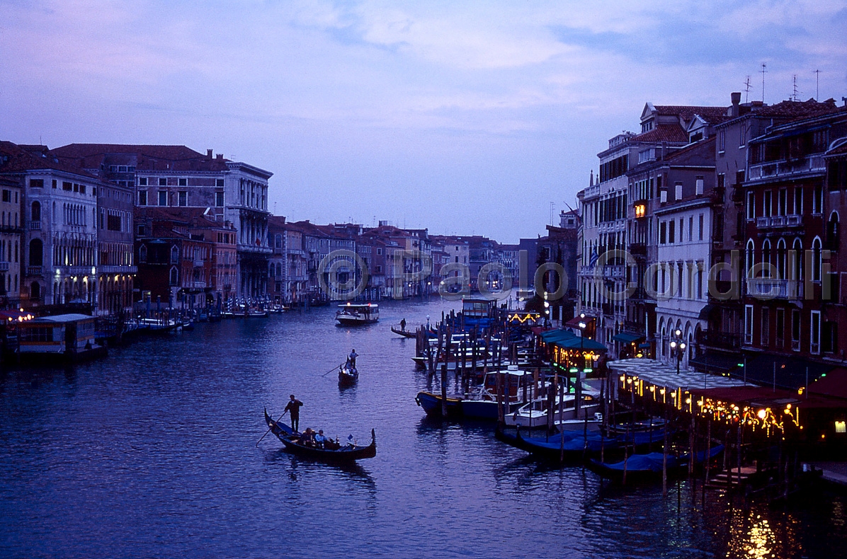 Grand Canal from Rialto, Venice, Veneto, Italy
 (cod:Venice 08)